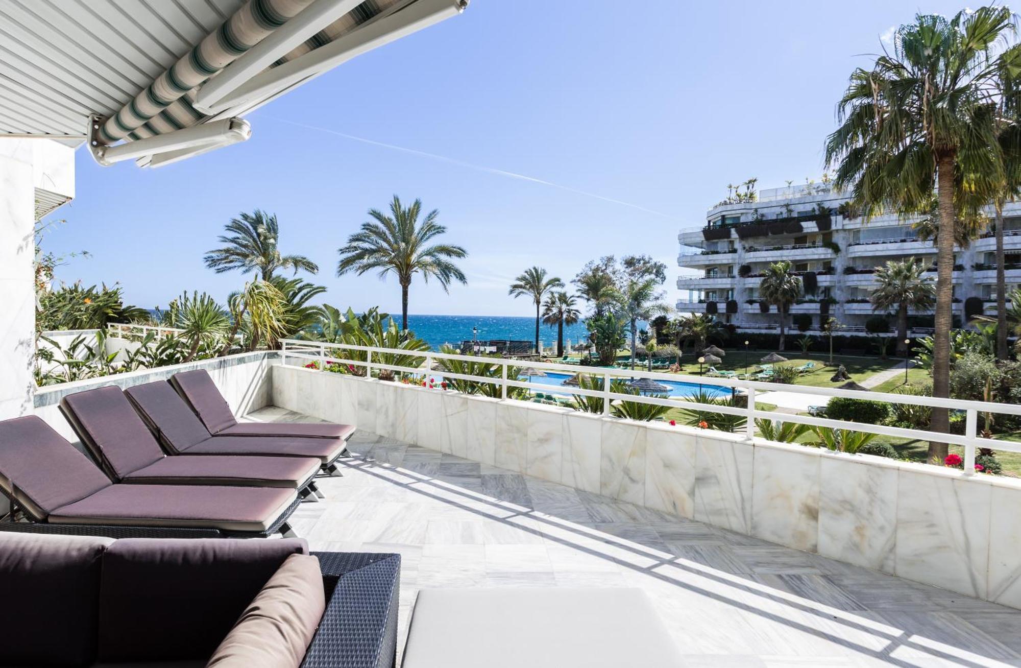 Coral Beach Aparthotel Marbella Bagian luar foto